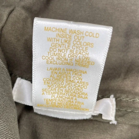 Matty M Cargo Vest - Olive Green - Picture 9 of 10